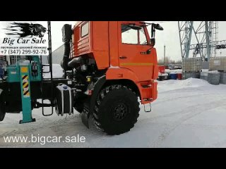 Бортовой автомобиль с КМУ НLС 8016 на шасси КАМАЗ 43118