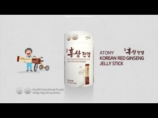 Atomy Korean Red Ginseng Jellly Stick Kids Episode