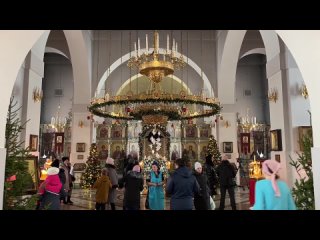 Рождественская литургия пройдёт сегодня в барнаульском Александро-Невском соборе