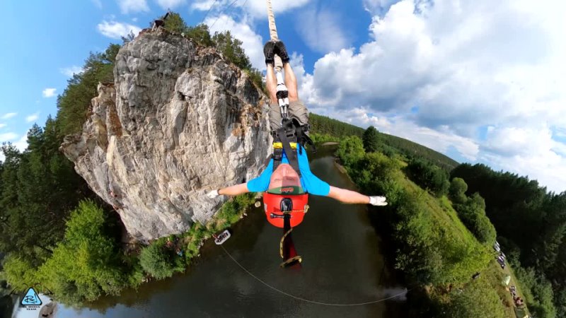 Jumping Face 3 (Белый камень) No Angels Team Прыжки с веревкой на