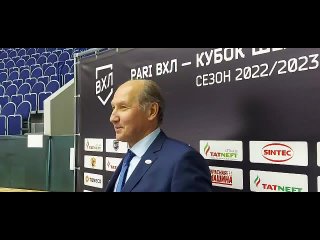 Равиль Хайдаров подвёл итоги матча с «Барсом»
