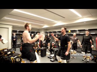 Some things are bigger than hockey. - - Go inside the room as the NHLBruins and Linus Ullmark honor his late father after securi