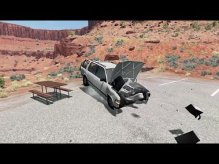 Destroying Cars With A Cannon In Slow Motion! Beamng Drive