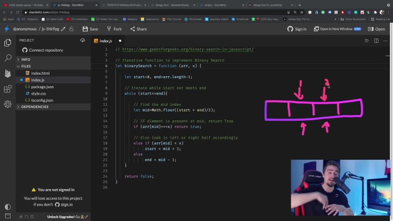 Search Algorithm: Binary Search