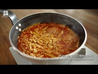 Острый куриный рамен  by 쿠킹하루 Cooking Haru