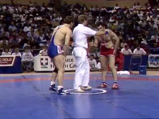 ЧЕМПИОНАТ МИРА 1989🏆МАХАРБЕК ХАДАРЦЕВ (СССР) VS ДЖИМ ШЕРР (США) ВОЛЬНАЯ БОРЬБА