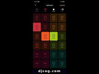 Lightspeed Dubstep via Groovepad app
