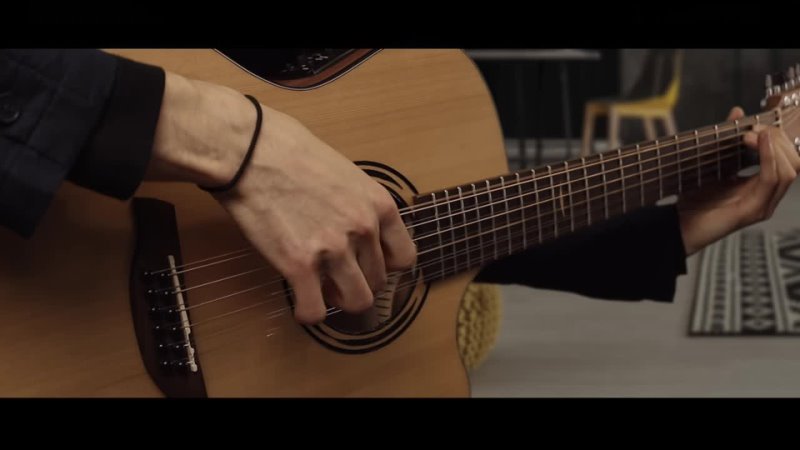 Miku Hatsune Dance (Ievan Polkka) on a 12-string guitar