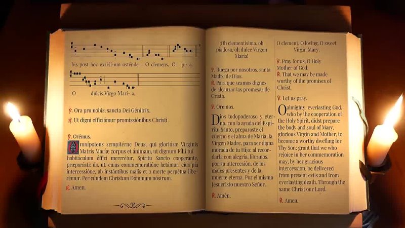 COMPLETAS cantadas en latín