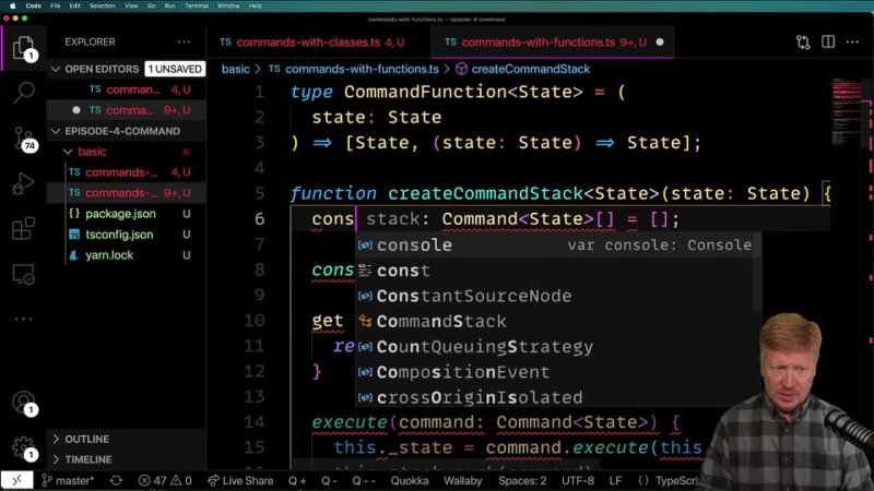 Command Memento Patterns in Typescript ( No BS TS Series 2 Episode