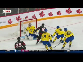 Канада - Швеция (Молодежный ЧМ 2022-2023) 5 тур