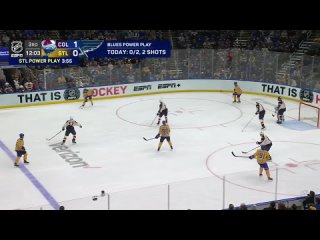 Blues' Vladimir Tarasenko One-Times From Sharp Angle For First Powerplay Goal Of