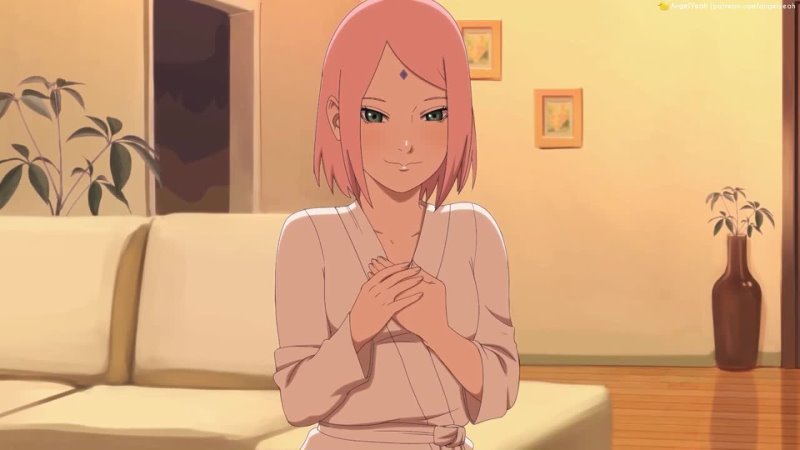 🔇 Angelyeah | Sakura Haruno (Naruto) [Hentai Animated]