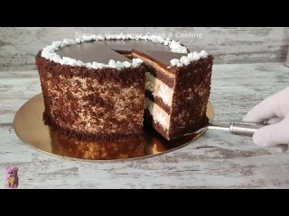 КОФЕЙНЫЙ торт с БЕЗЕ ВДОХНОВЕНИЕ | Больше рецептов в группе Десертомания