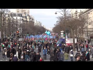 LIVE aus Paris: Großdemonstration gegen Rentenreform