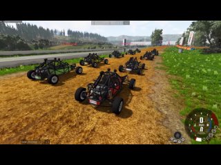 We Use Monster Trucks to Ruin an Off-Road Race! - (BeamNG Multiplayer Races  Crashes)