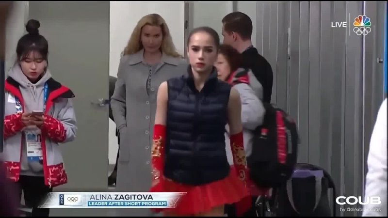 Alina Zagitova goes to take