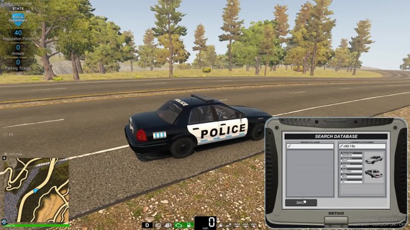 Busting Criminals with the New Police Computer! - Flashing Lights Update Gameplay