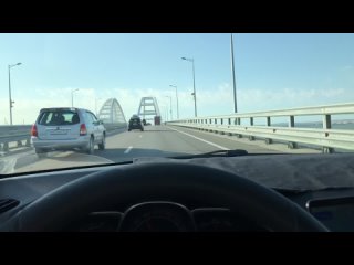 Поездка в Крым #11. Дорога - Крымский мост и Таврида до Белогорска!