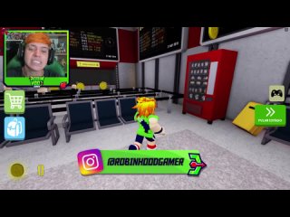 Robin Hood Gamer - O AVIÃO CAIU EM UMA ILHA ABANDONADA PERIGOSA NO ROBLOX!!