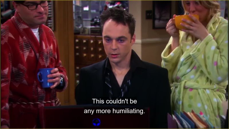 The Big Bang Theory: Drunk Sheldon's Speech