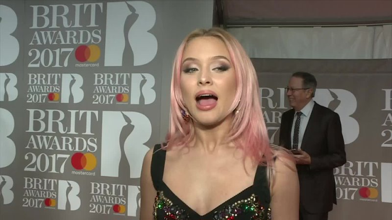 2017 Brit Awards 2017 Zara Larsson cant wait to meet Stormzy at the Brit