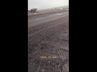 ❗️Уничтоженный украинский грузовик подвозивший боеприпасы