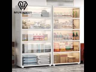 MUENHUI New Design Transparent Storage Cabinet
