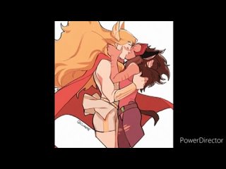 Адора и Катра юри _ Катрадора • Adora x Catra yuri _ Catradora