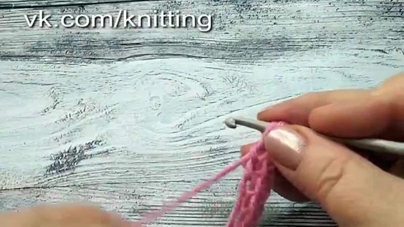 Наборный край крючком Crochet for