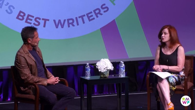 David Duchovny and Maureen Dowd in Conversation