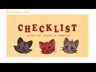 Checklist MV || 백작가의망나니가되었다 (Lout of Count’s Family)