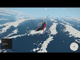TSUNAMI SPLITS DESTRUCTIBLE SHIP! - Stormworks Build and Rescue Gameplay - Sinking Ship Survival