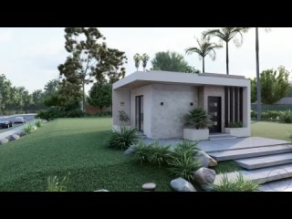 (6x7 Meters) Modern Tiny House Design   1 Bedroom House Tour (2)