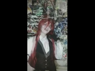 ✂️✨Cosplay ✂️ Grell Sutcliff✂️Kuroshitsuji❤️🩸✂️