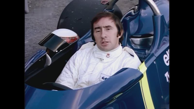 Jackie Stewart tests Tyrrell P34