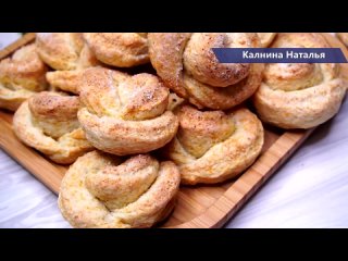 ☀КУЛИНАРНЫЕ ВКУСНОСТИ. Творожное печенье «Розочки»