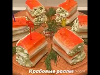 роллы из краб.палочек