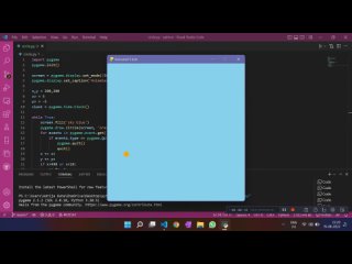 PyGame Tutorial For Beginners - PyGame simple animation with circles