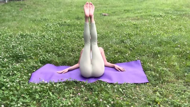 Yoga For Flexibility Gymnastics Skills. Flexible Contortion. STRETCH