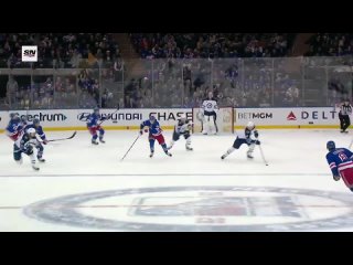 «Рейнджерс» в матче регулярного чемпионата НХЛ уступили «Виннипегу» со счетом 1:4.