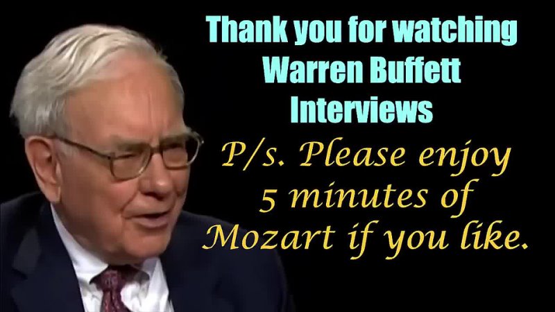 Warren Buffett Interview Charlie Rose