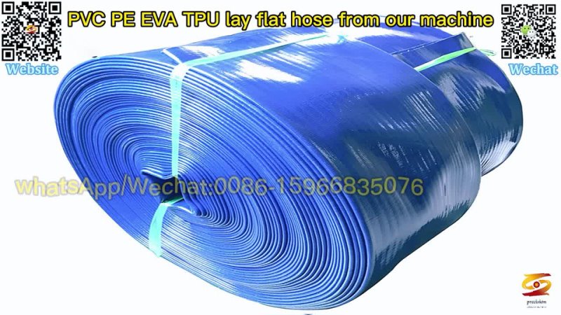 eva pe tpu pvc internal and external coating industry agricultural fire hose extrusion line, eva pe tpu pvc