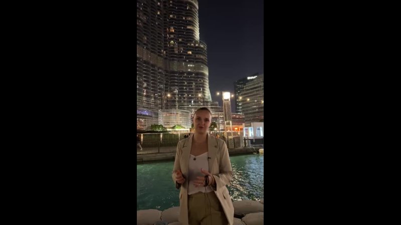 Вечерний Дубай: шоу фонтанов, Бурдж Халифа, Дубай Молл