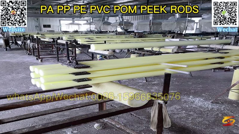 50-200mm pom rod production line, pa nylon rod making machine, Оборудование для изготовления ПА - стержней, pp pa стержневой экс