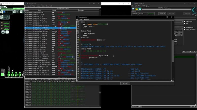Давайте хакнем FTL с помощью Cheat Engine (часть 01) - Скрэп