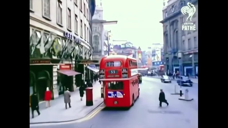 A bus ride through London in 1968. . spot the