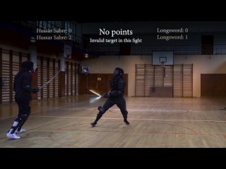 Hussar Sabre vs Medieval Longsword Weapon Confrontations (1).mp4