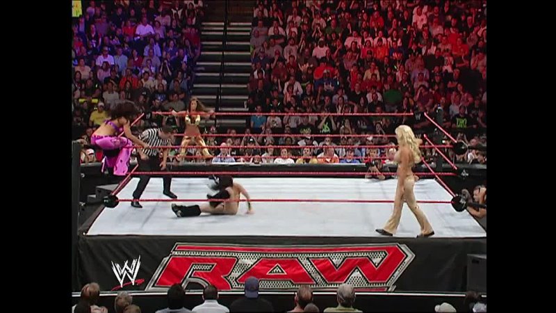 Melina and Jillian Hall vs. Candice Michelle and