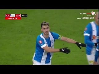 GOOOL! CSU Craiova - CFR Cluj 1-0. Ivan deschide scorul dintr-o lovitur liber de la 20 de metri